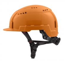 Milwaukee 48-73-1332 - Orange Front Brim Vented Safety Helmet (USA) - Type 2, Class C