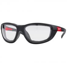 Milwaukee 48-73-2041 - Clear High Performance Safety Glasses with Gasket
