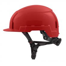 Milwaukee 48-73-1329 - Red Front Brim Safety Helmet (USA) - Type 2, Class E