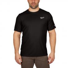 Milwaukee 414B-XL - WORKSKIN™ Lightweight Performance Shirt - Short Sleeve - Black XL