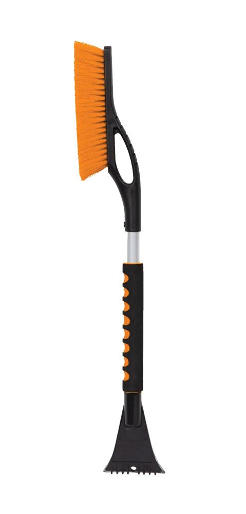 Snow brush, py 29&#34; with ABS ice scraper, comfort grip, in display box