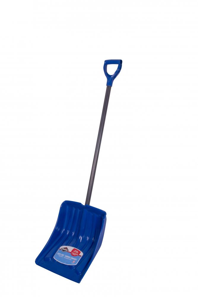 Snow shovel, 13.9&#34; kd, TPE/steel hdle, dh, Garant