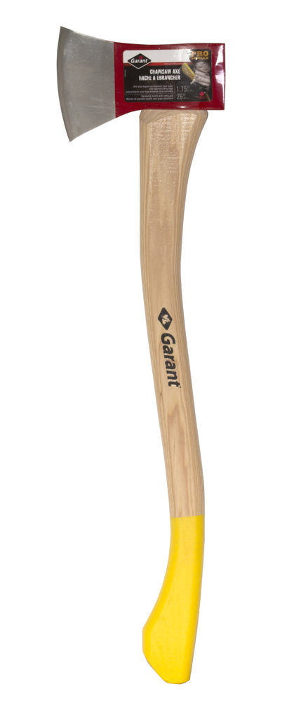 Axe, chain saw, 1.75 lbs, 26&#34; hickory safety grip hdle