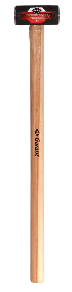 Sledge hammer, 4 lbs, 32&#34; hickory hdle