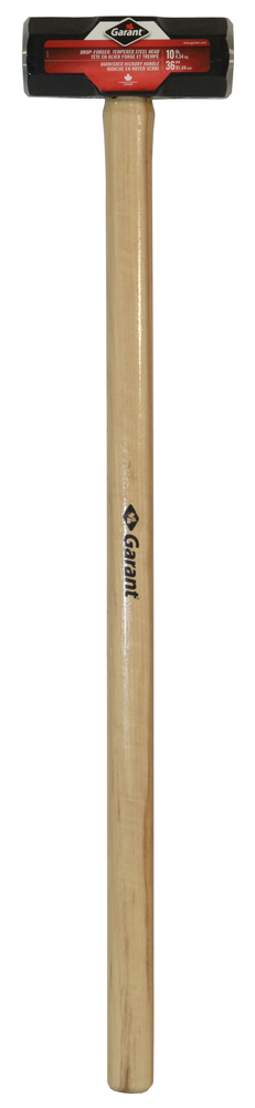 Sledge hammer, 10 lbs, 36&#34; hickory hdle