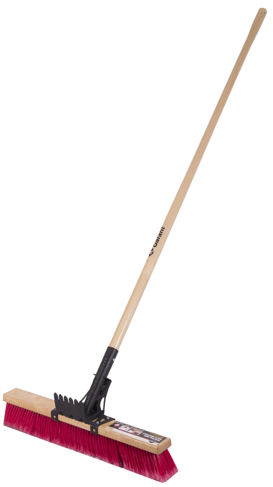 Roofer&#39;s brush, 24&#34;, wood handle, lh, Garant Pro