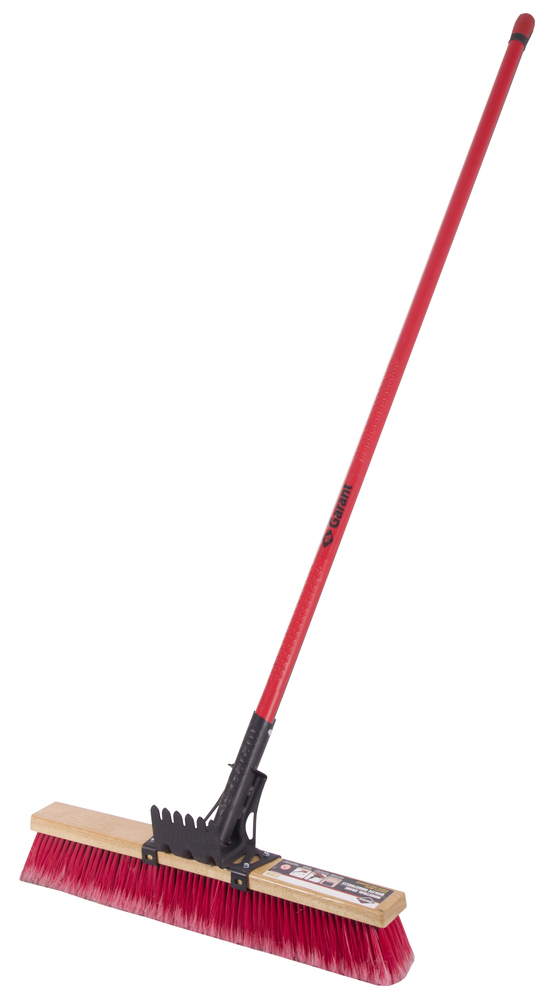 Roofer&#39;s brush, 24&#34; head, fiberglass handle, lh, Garant Pro