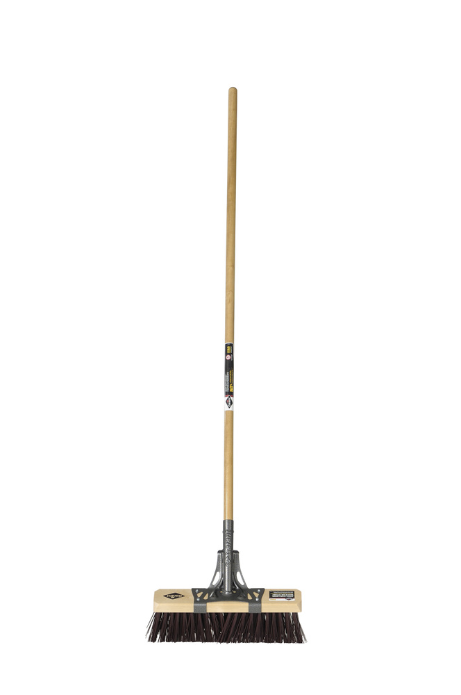 Street/stable broom, 16&#34;, synthetic fibers, extra-rough surfaces, Garant Pro