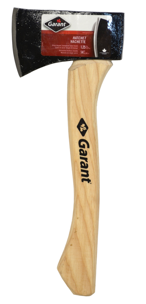 Hatchet, 1.25 lbs, 14&#34; hickory hdle