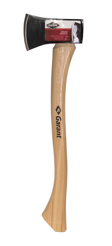 Hatchet, 1.5 lbs, 21&#34; hickory hdle