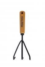 Garant THC3 - Hand cultivator, wooden handle. Practica