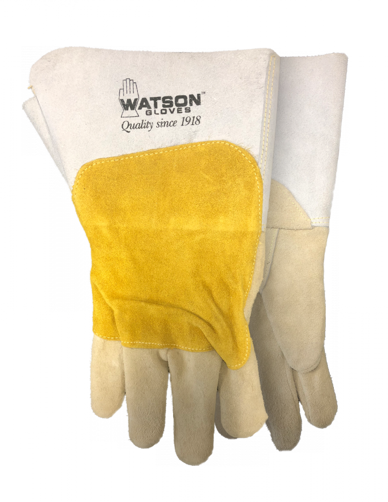 WELD GLOVE LARGE KEVLAR™ THREAD, PULSE PROTECTOR / MAD COW