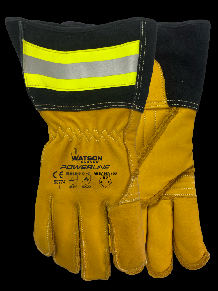 COWHIDE UTILITY GLOVE WITH 4&#34; CUFF - M