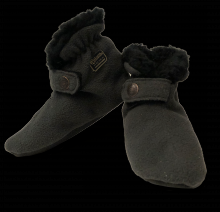 Watson Gloves 1522-S - BABY FLEECE NAVIDAD WASTENOT FLEECE SLIPPERS-SMALL