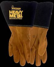 Watson Gloves 263AW-07 - WHAT THE BUCK SPLIT DEER CLUTE CUT WELDING - 07