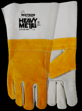 Watson Gloves 2761-S - COW TOWN PREMIUM SPLIT COW COTTON LINING FOAM BACK WELDING - S