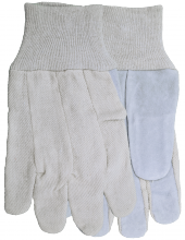 Watson Gloves 3250 - ECONO SPLIT COWHIDE LEATHER PALM KNIT WRIST / ONE SIZE