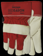 Watson Gloves 4002-M - RED BARON UNLINED - MEDIUM
