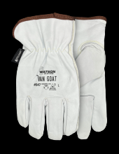 Watson Gloves 547-L - DRIVER GLOVE GRAIN GOATSKIN W / A4 CUT RESISTANT LINER- LARG