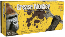 Watson Gloves 5555PF-S - GREASE MONKEY 8 MIL NITRILE DISPOSABLE SMALL / 50 / BOX