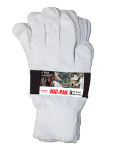 Watson Gloves 603-X - WATPAK 6PK WHITE KNIGHT - XLARGE