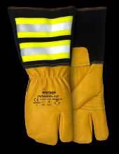Watson Gloves 937751F-M - WINTER COWHIDE UTILITY 1 FINGER MITT WITH 6" CUFF-MEDIUM