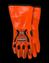 Watson Gloves 9456-X - HAMMERED WINTER CUT IMPACT CHEMICAL RESISTANT GAUNTLET-XLARGE