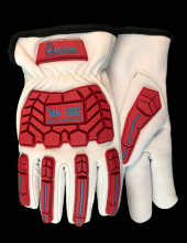 Watson Gloves 9547TPR-XXL - VAN GOAT ANSI CUT A5 C100 LINED GOATSKIN DRIVER W/ TPR-XXLARGE