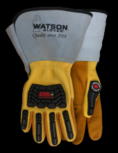 Watson Gloves 95782GCR-X - STORM TROOPER A5 TPR C100 LINED TPR GAUNTLET PERFORMANCE - X