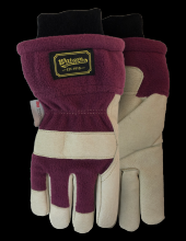 Watson Gloves 9913-M - GALE FORCE FOR HER FULLGRAIN PIGSKIN EC60 LINED WOMENS COMBO - M