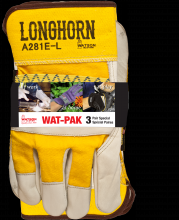 Watson Gloves A281E3 - WATPAK 3PK LONGHORN GRAIN COMBO