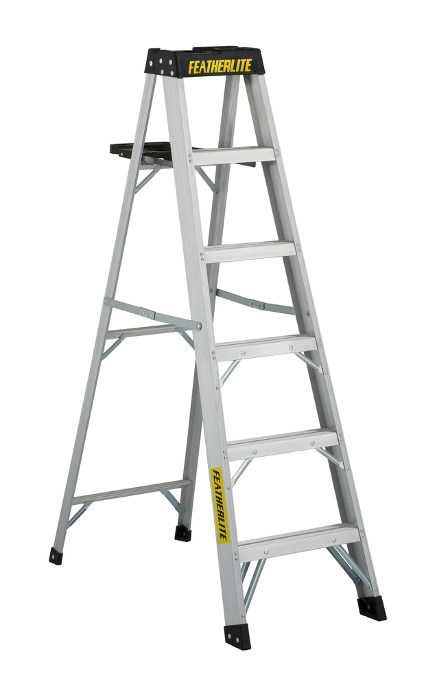 STEPLADDER 6&#39; ALUMINUM TYPE 1A 300LB / EXTRA HEAVY DUTY