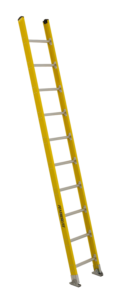 10&#39; Fiberglass Straight Ladder Type IAA 375 Load Capacity (lbs)