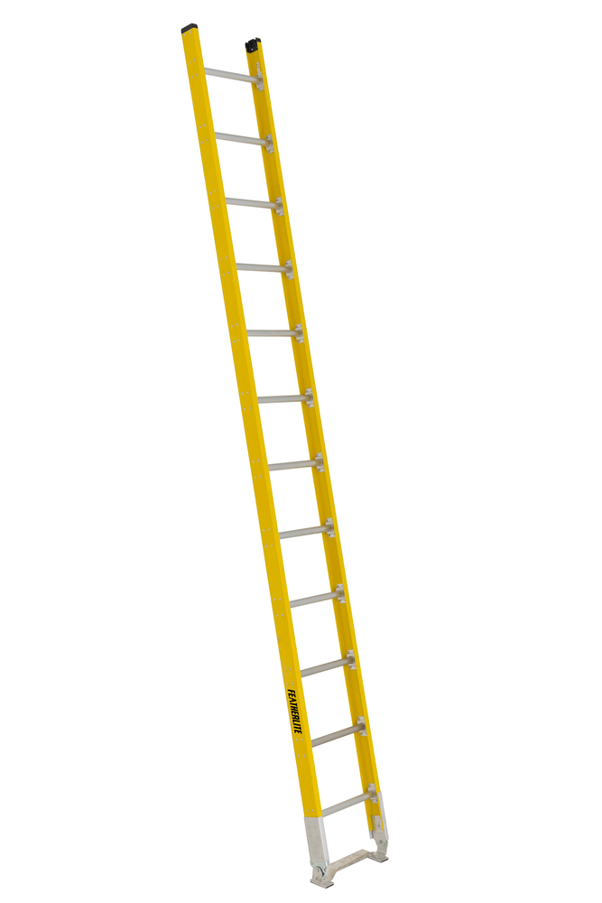 12&#39; Fiberglass Straight Ladder Type IAA 375 Load Capacity (lbs)