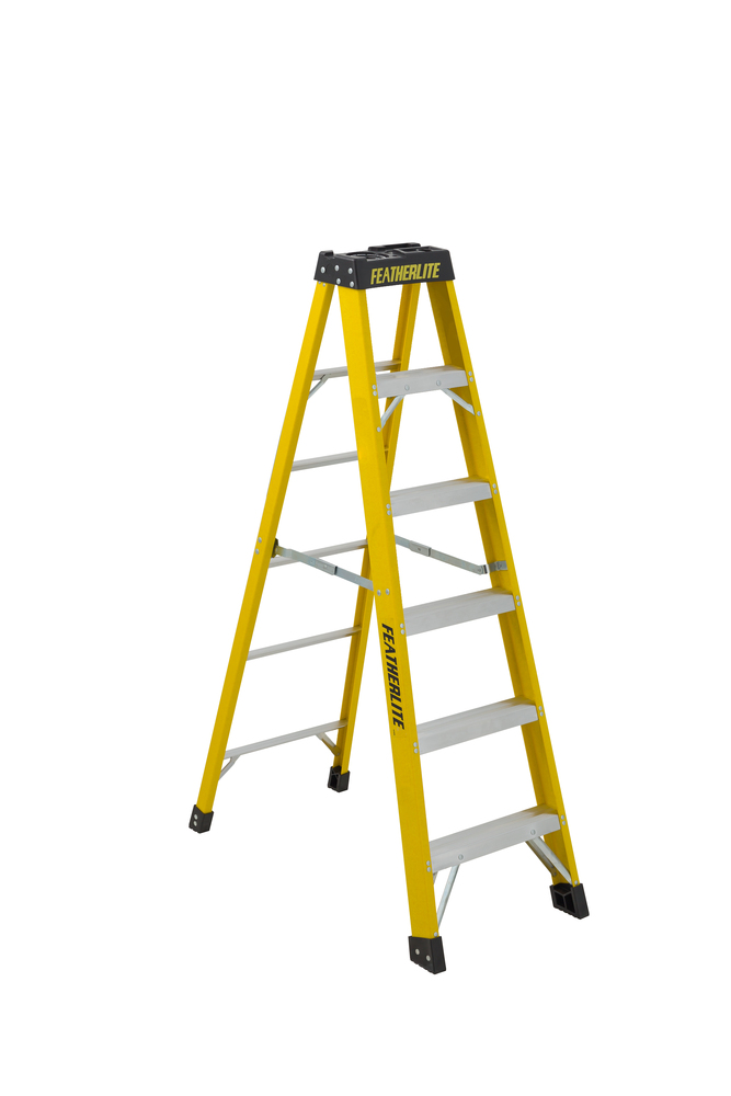 STEPLADDER 6&#39; FIBERGLASS TYPE 1A 300LB HD