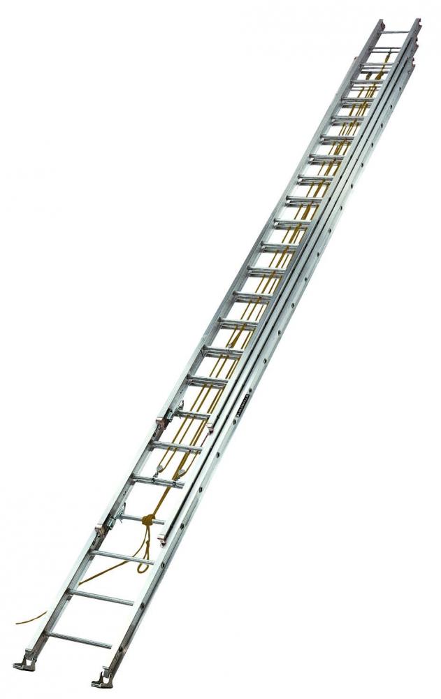 60&#39; Aluminum Extension Ladder, Type I, 250 lb Load Capacity