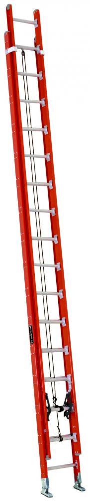 32&#39; Fiberglass Extension Ladder, Type IA, 300 lb Load Capacity