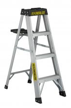 Louisville Ladder Corp 3404 - Featherlite 4-ft Aluminum Stepladder 300 lbs duty rating TIA