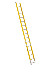Louisville Ladder Corp 6114 - 14' Fiberglass Straight Ladder Type IAA 375 Load Capacity (lbs)