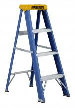 Louisville Ladder Corp 6304 - Featherlite 4-ft Fiberglass Stepladder 250 lbs duty rating TI