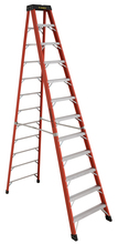 Louisville Ladder Corp 6812-AA - STEPLADDER 12' FIBERGLASS TYPE 1AA 375LB SUPER HD