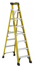 Louisville Ladder Corp FXS6908 - 8' Fiberglass Cross Step Type IA 300 Load Capacity ( lb)