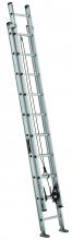 Louisville Ladder Corp AE2220 - 20' Aluminum Extension Ladder, Type IA, 300 lb Load Capacity