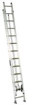 Louisville Ladder Corp AE2224 - 24' Aluminum Extension Ladder, Type IA, 300 lb Load Capacity