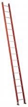 Louisville Ladder Corp FE3116 - 16' Fiberglass Straight Ladder, Type IA, 300 lb Load Capacity
