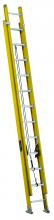 Louisville Ladder Corp FE4224HD - 24' Fiberglass Extension Ladder, Type IAA, 375 lb Load Capacity