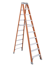 Louisville Ladder Corp FS1510 - 10 ft Louisville FS1510 Fiberglass Step Ladder, Type IA, 300 lb Load Capacity