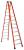 12' Fiberglass Step Ladder, w/ Metal Top, Type IAA, 375 lb Load Capacity