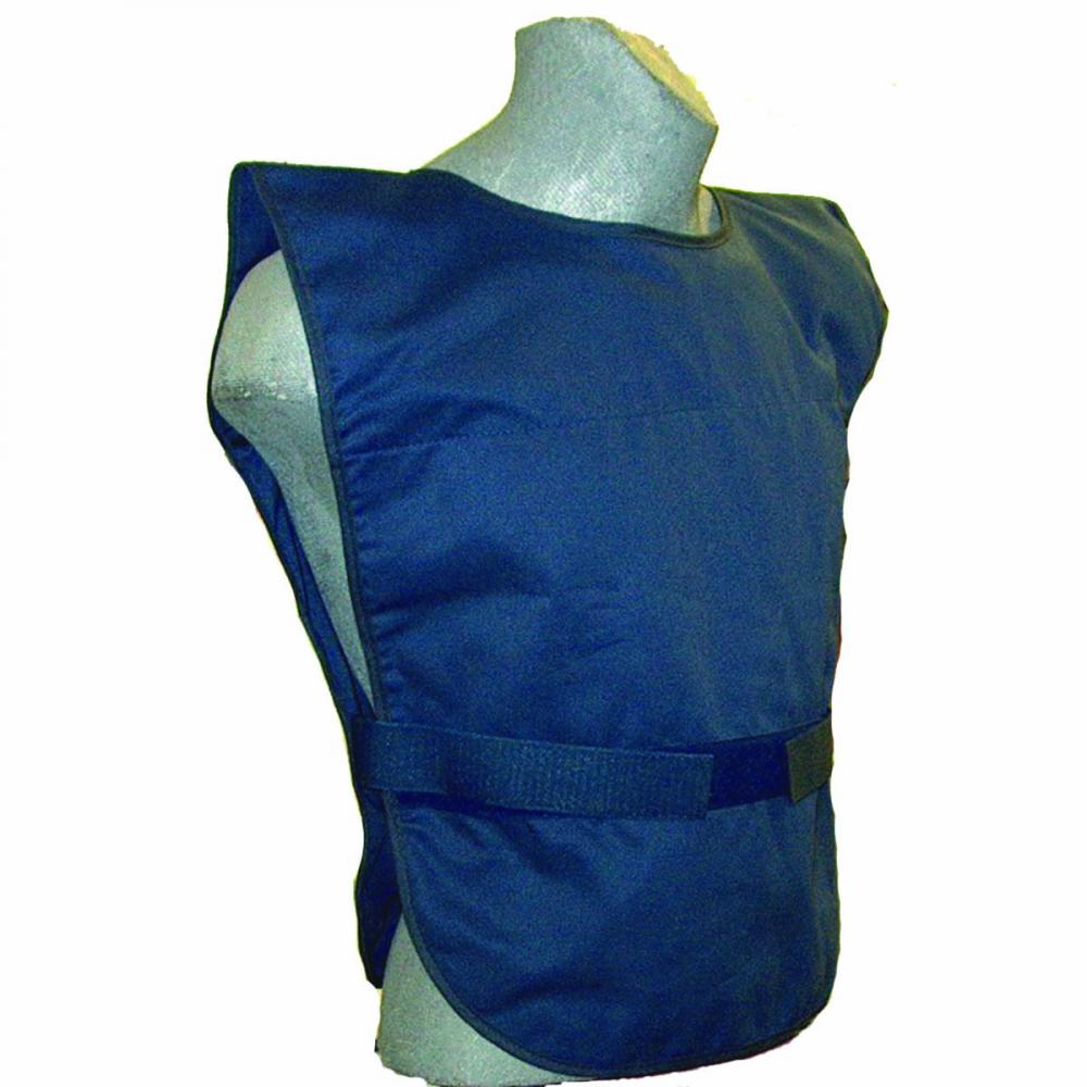 QWIK COOLER Vest, navy blue 100% cotton.Size: Fit Small to Large