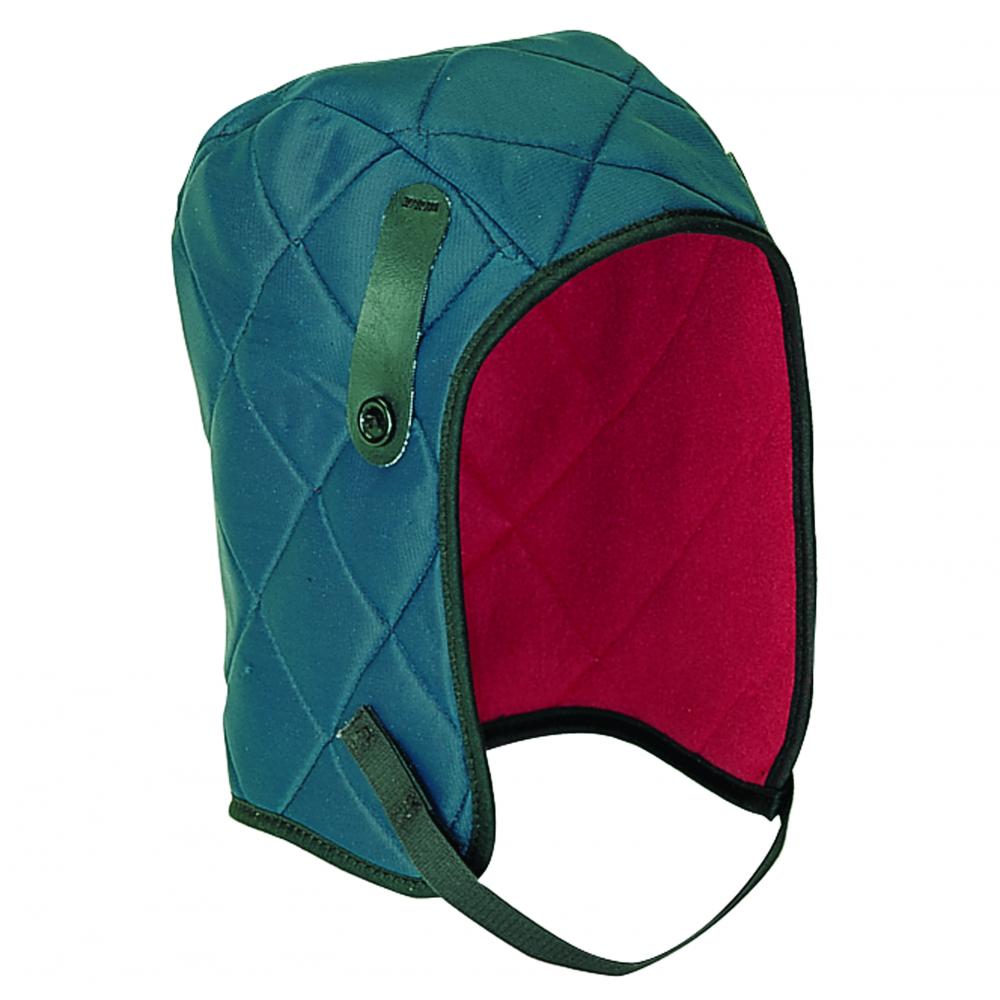 Regular Length blue quilted stretch liner with soft red lining.